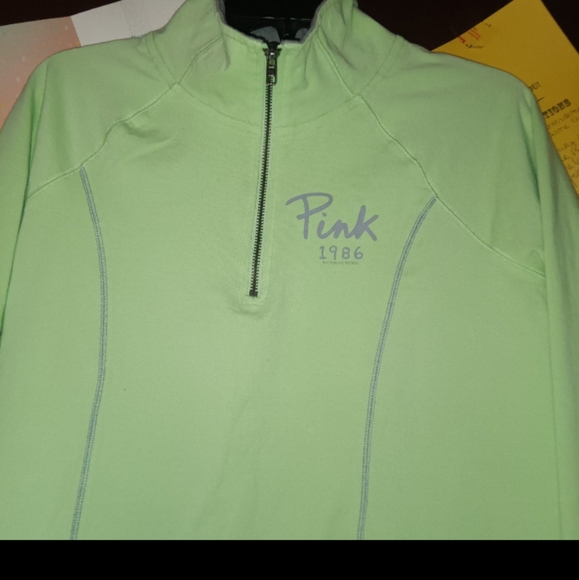 Victoria Secret PINK Y2K Retro 1/4 zip pullover - Picture 6 of 9